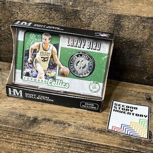 Highland Mint NBA Boston Celtics Larry Bird Silver Coin Card Exclusive /5000